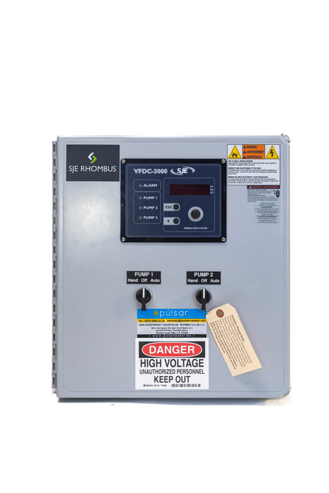 Tablero de Control con Variador Duplex para 2 Bombas de 2 Hp 220V ENDURA
