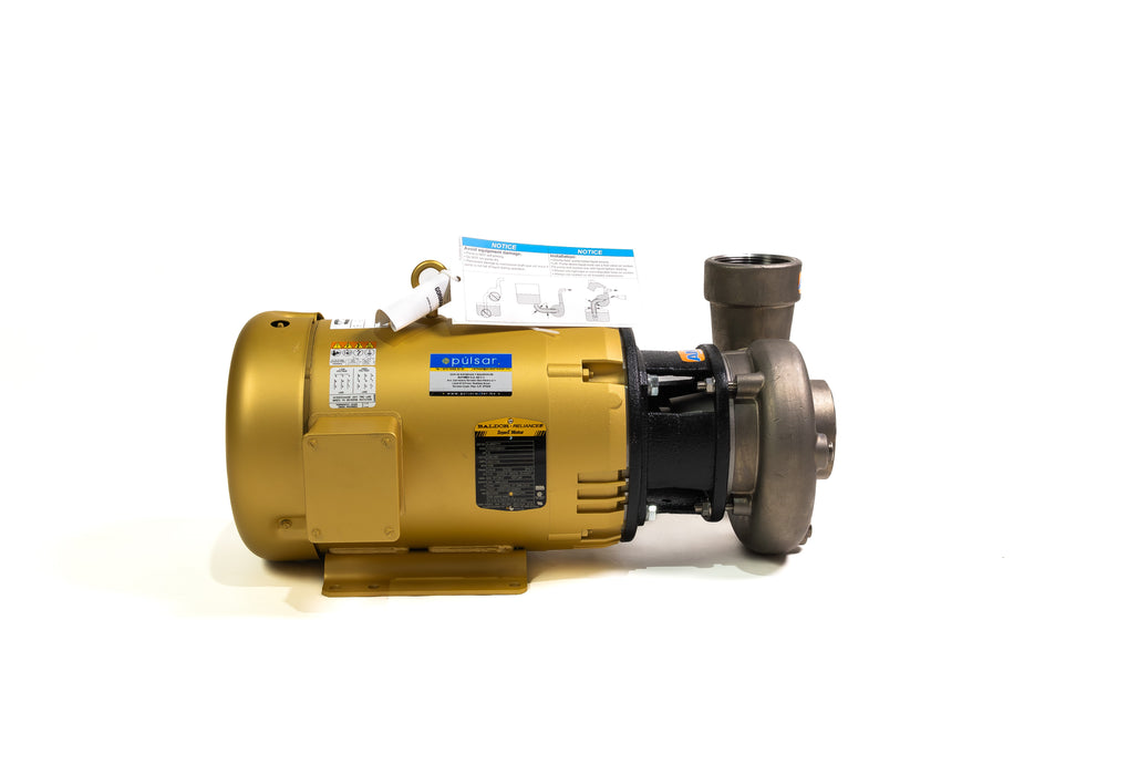 Bomba Centrifuga 10 HP Acero Inoxidable 3" X 3" 220/440V 4261-98 AMT