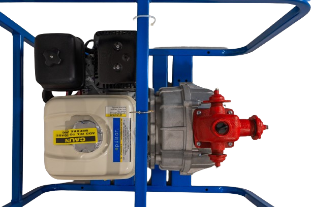 Motobomba Autocebante AMT 2MP9HR Alta Presión con Motor a Gasolina 9 HP