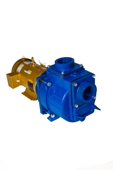 Bomba Autocebante 3x3" Hierro Dúctil 7.5 HP 220/440V 394G-95 AMT