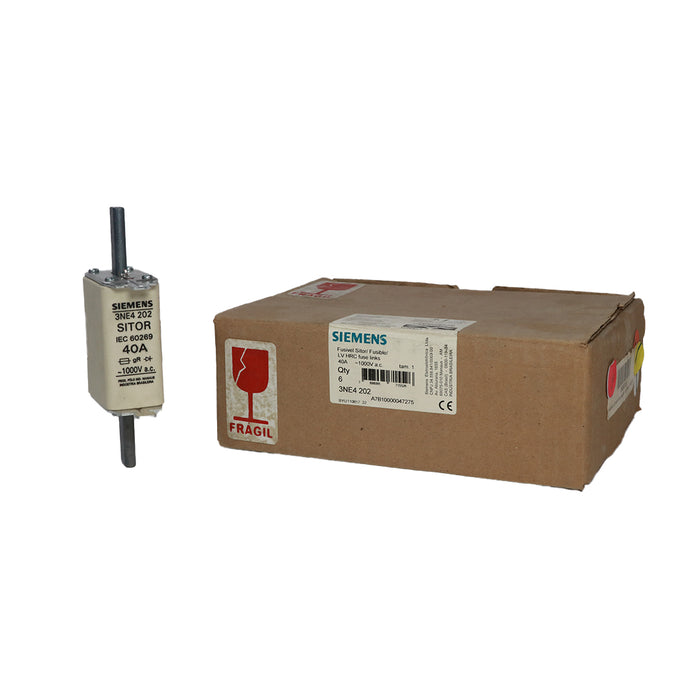 FUSIBLES SIEMENS DE 40A 1000V 3NE4202