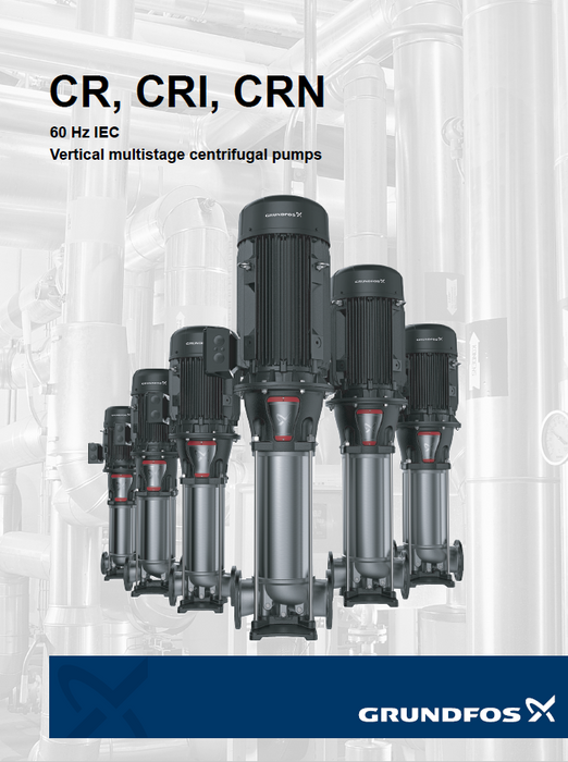 Bomba Vertical Multietapas GRUNDFOS CR 20-3 A-GJ-A-E-HQQ