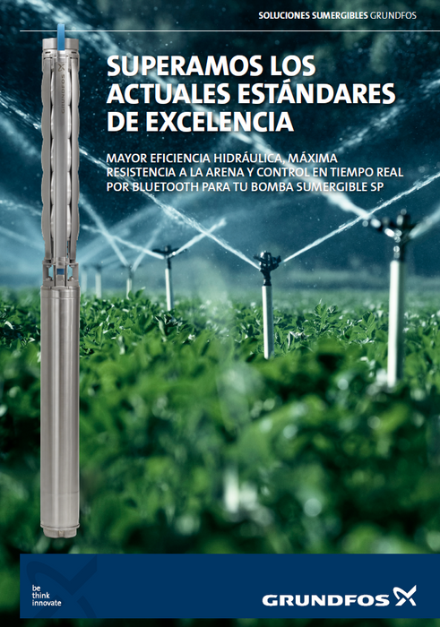 Bomba Sumergible Pozo Profundo GRUNDFOS 625S250-1 6" NPT