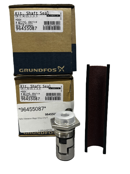 Sellos Mecanicos GRUNDFOS para CR 1S/1/3/5 HQQV 96455087 (Kit de 2)