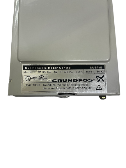 Caja de Control Para Bomba 1/2 Hp 230V 1F GRUNDFOS