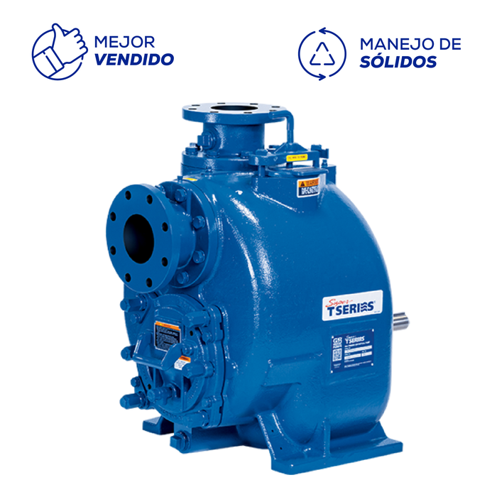 Bomba Autocebante 4X4" Tragasólidos T4A3S-B GORMAN RUPP