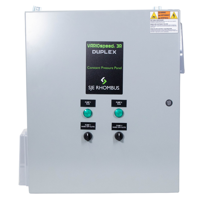 Tablero de Control con Variador Duplex para 2 Bombas de 5 HP 230V 3F NEMA 3R