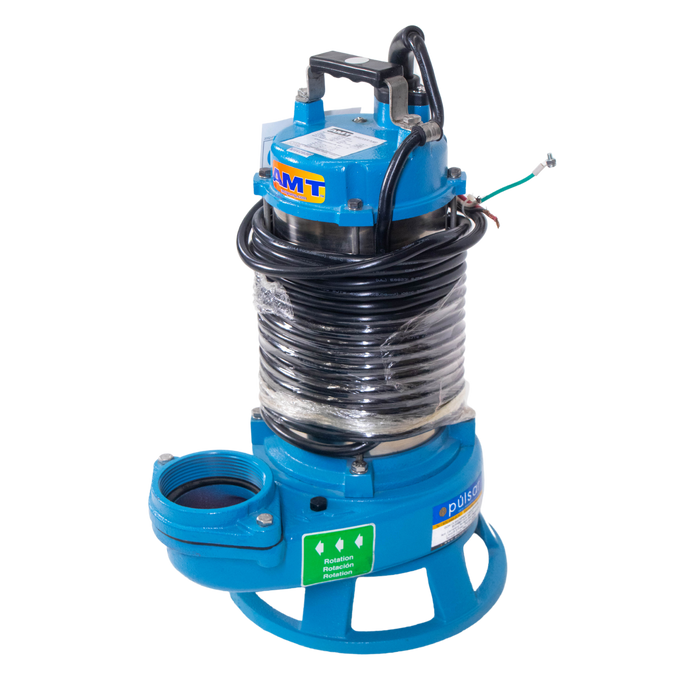 Bomba Sumergible Agua Sucia 2 HP 3F 230V TRITURADORA 3" 5764-95 AMT
