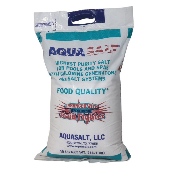 Sal en grano para albercas AQUASALT