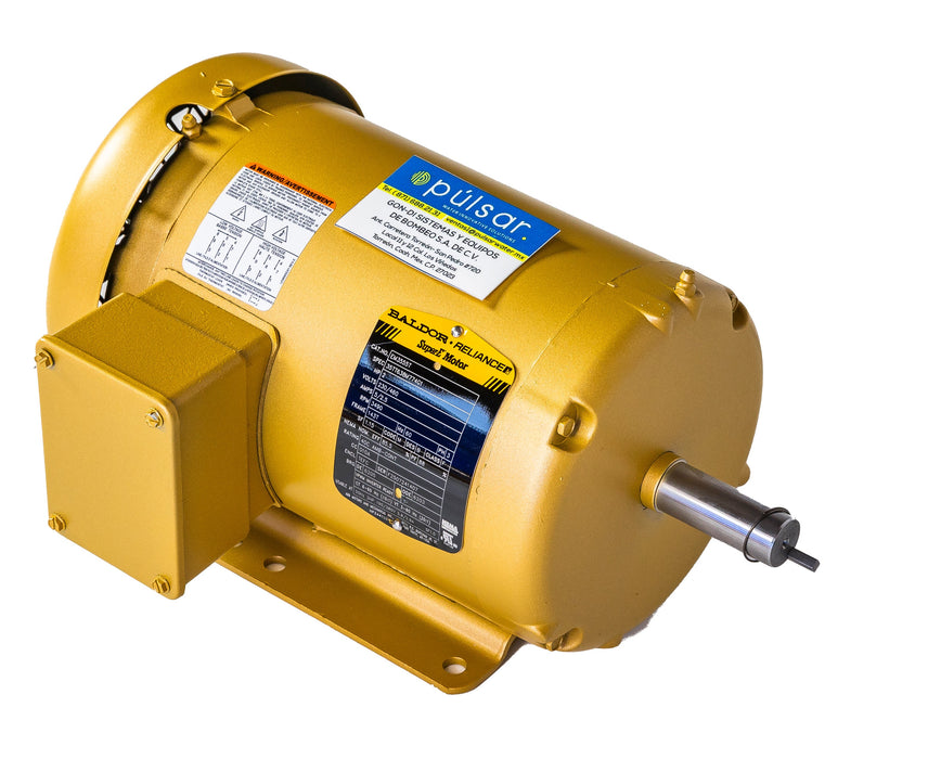 Motor Eléctrico Baldor 2 HP 220/440V 3F 60 HZ ARM 143T Super E