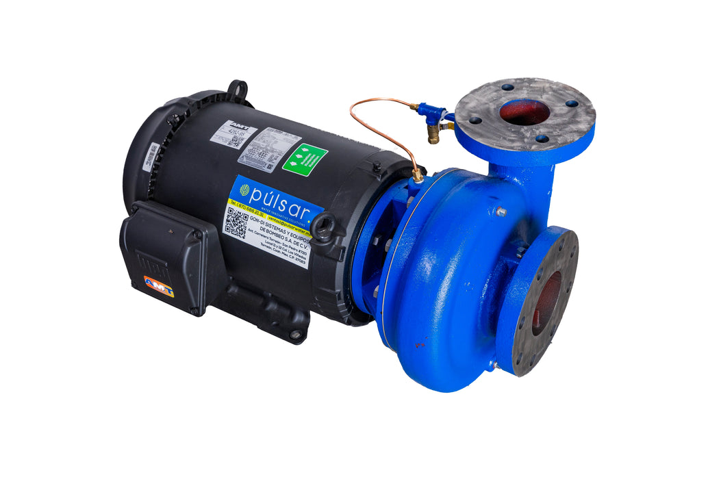 Bomba Centrífuga 15 HP 4"x3" Bridada 220/440v 3F Impulsor Acero Inox 4282-95 AMT