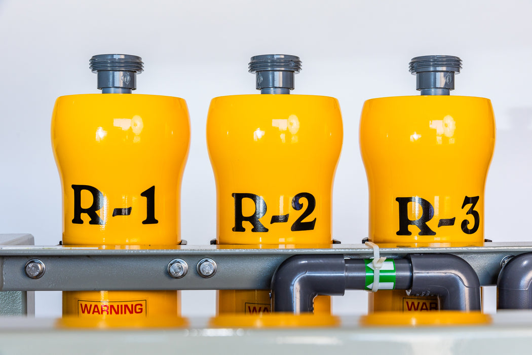 Ósmosis Inversa de 3 Membranas para 4.5 GPM