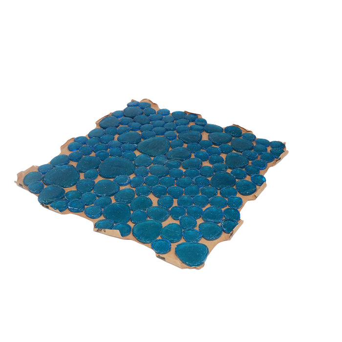 Caja de Mosaico Vitrogota Kolorines AGUAZUL PEBBLE