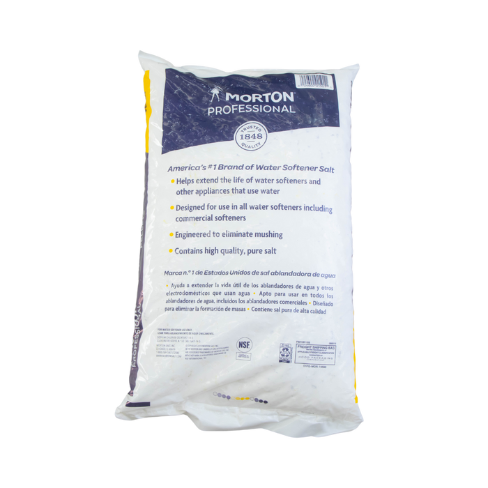 Sal para suavizador MORTON SALT 50Lb (22.5Kg) TARIMA