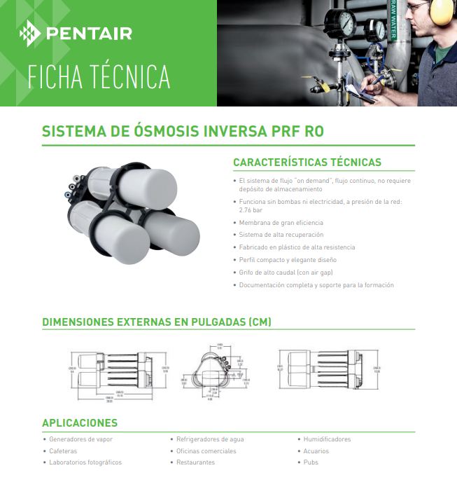 Osmosis Inversa PRF-RO Merlin