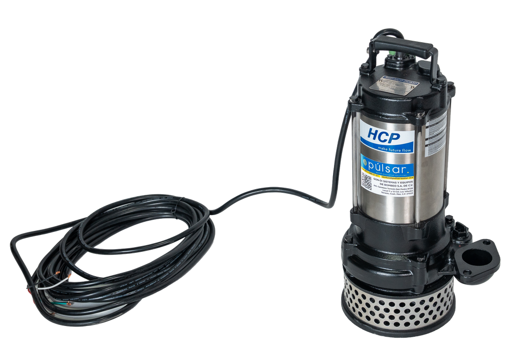 Bomba Sumergible Agua Sucia HCP AN-23 3 HP 2" 440V