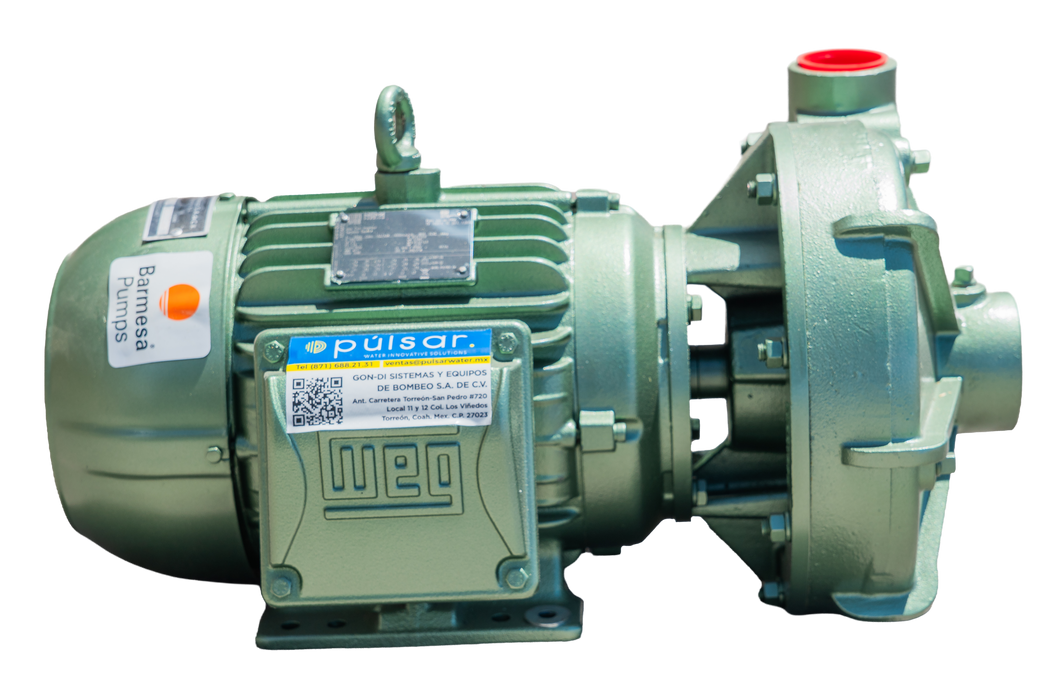 Bomba Centrífuga Barnes IA 1-1/2-7.5-2 DE 7.5 HP 220/440V