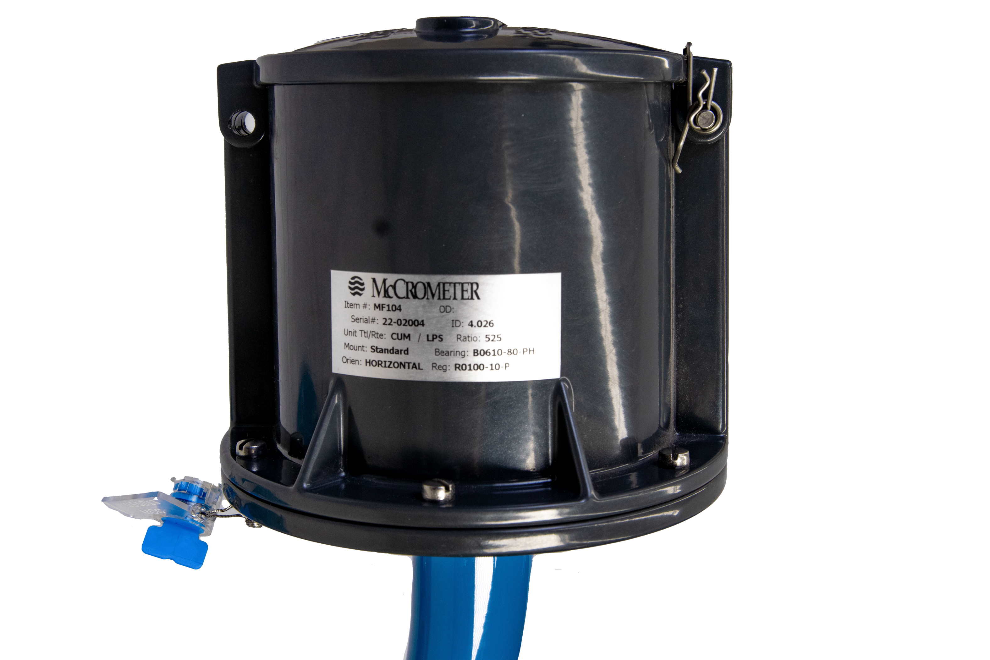 Medidor de flujo McCrometer de Propela Bridado 4