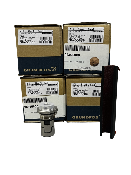 Sellos Mecanicos GRUNDFOS para CR 1S/1/3/5 HQQE 96455086 (Kit de 4)