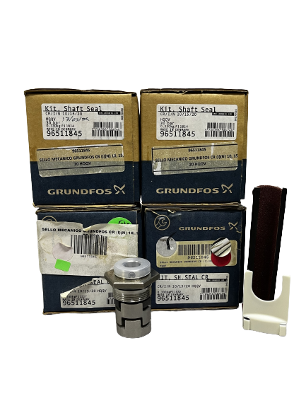 Sellos Mecanicos GRUNDFOS para CR 10/15/20 HQQV 96511845 (Kit de 4)