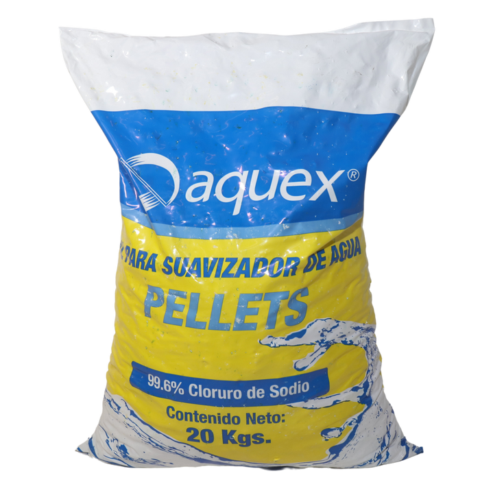 Sal para suavizador Aquex 20 kgs en pellet