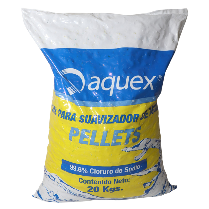 Sal para suavizador Aquex 20 kgs en pellet