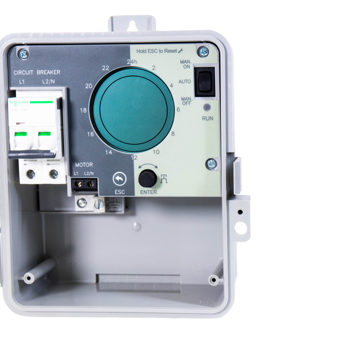 Timer Digital Con Panel de Control TimeZone 25 Amps — Pulsar Water