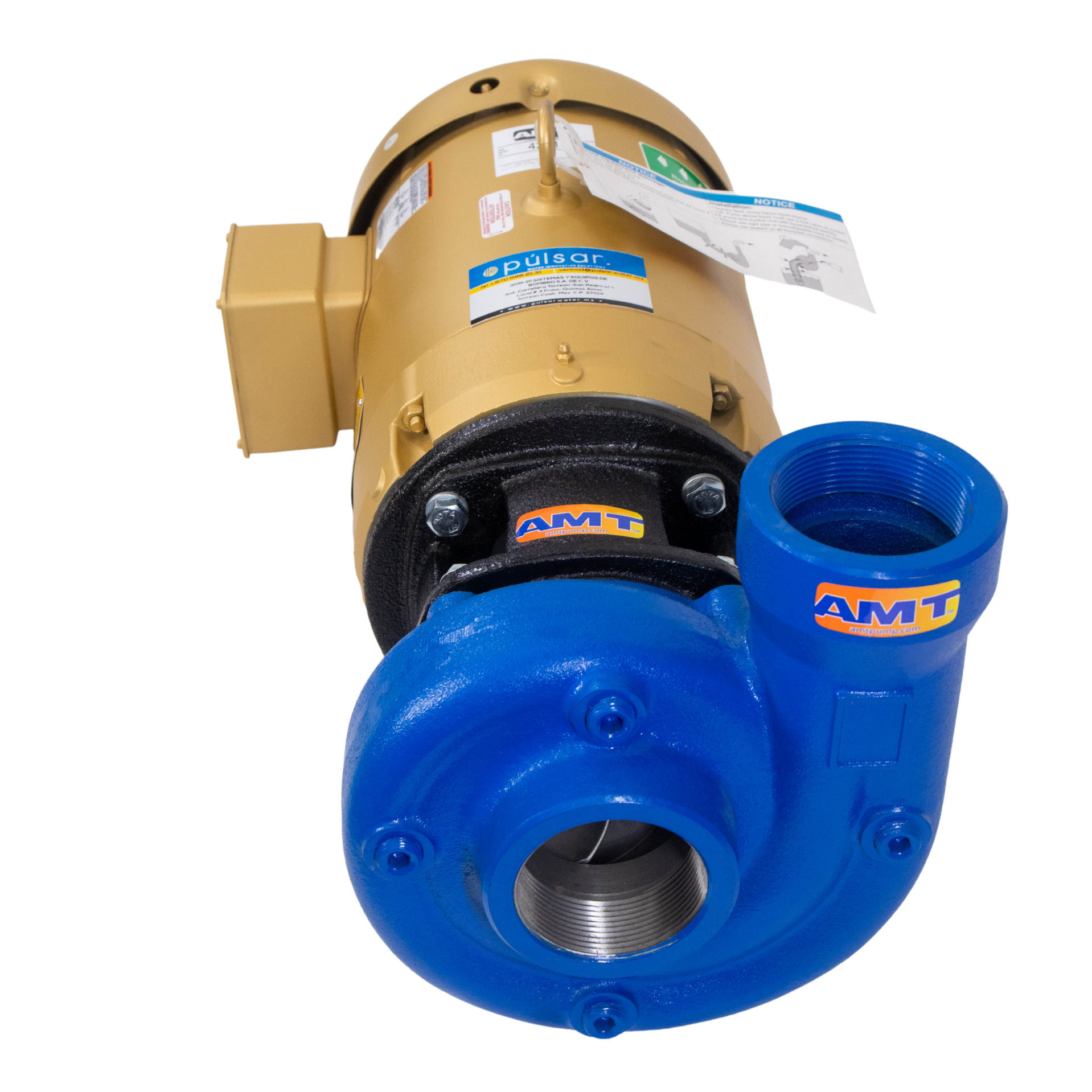 Bomba Centrífuga 15 HP 220/440V 3F Motor Premium 3
